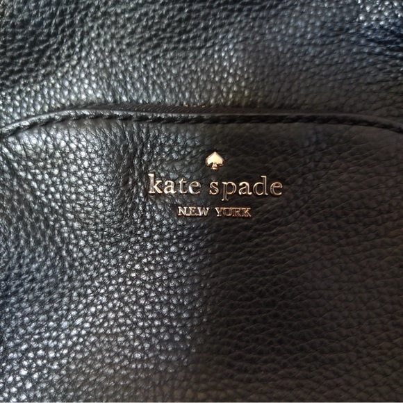 Kate Spade Jackson Black Pebbled Leather Backpack Medium main image 8